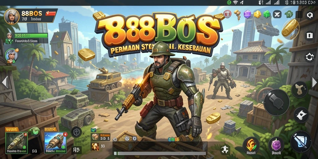 Gameplay menarik dari 88BOS yang menunjukkan pengelolaan bisnis.