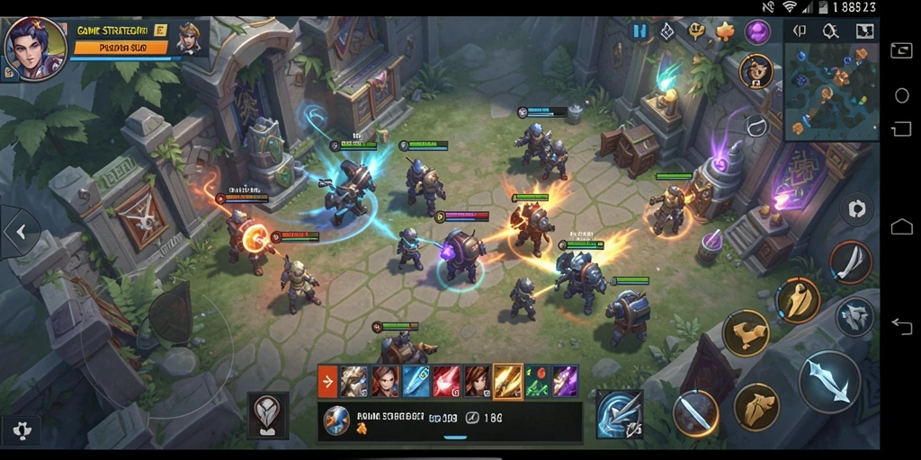 Screenshot gameplay 88ID yang menunjukkan strategi pertempuran yang seru.