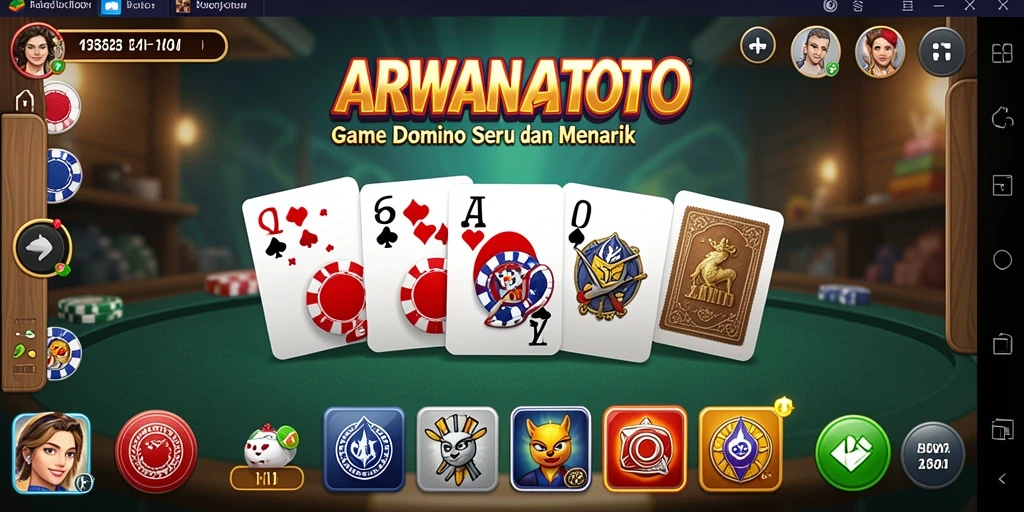 Screenshot gameplay yang seru dari ARWANATOTO.