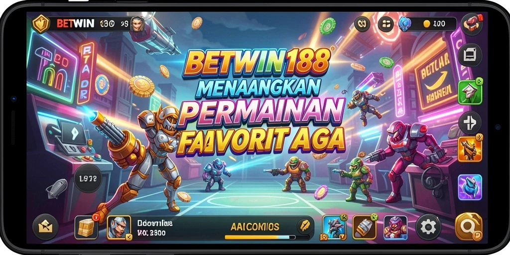 Tampilan gameplay seru di BETWIN188 dengan grafis menarik.