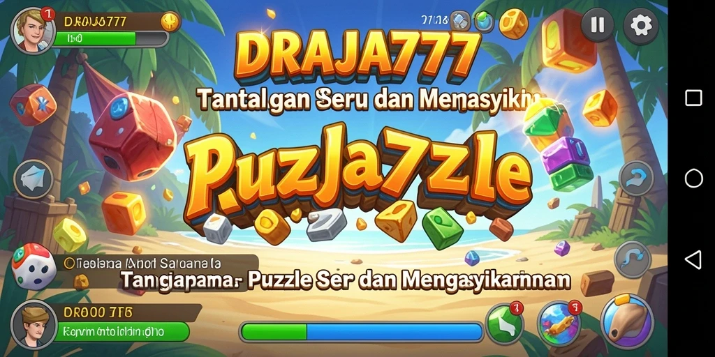 Tampilan gameplay menarik dan menantang dari DRAJA777.