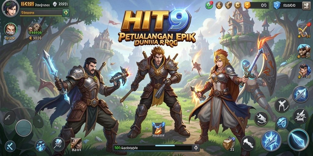 Tampilan gameplay HIT9 menampilkan aksi menegangkan dan karakter yang dinamis.