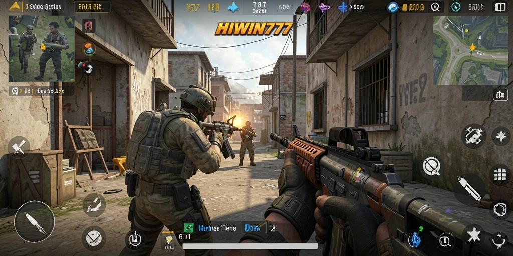 Gameplay menarik di HIWIN777 menampilkan aksi tembak-menembak yang intens.