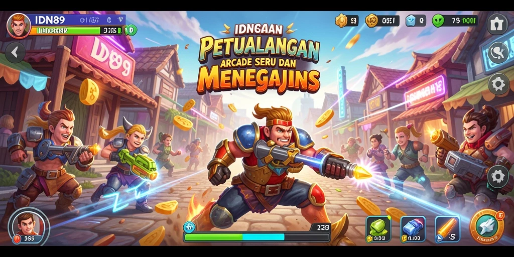 Gameplay seru dengan tantangan Arcade yang mengasyikkan.