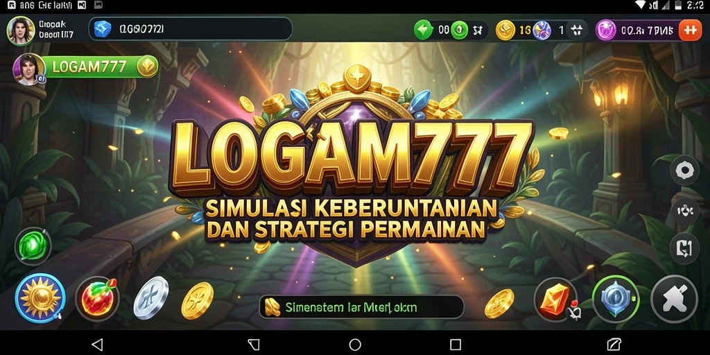 Screenshot LOGAM777 menampilkan gameplay yang menarik dan seru.