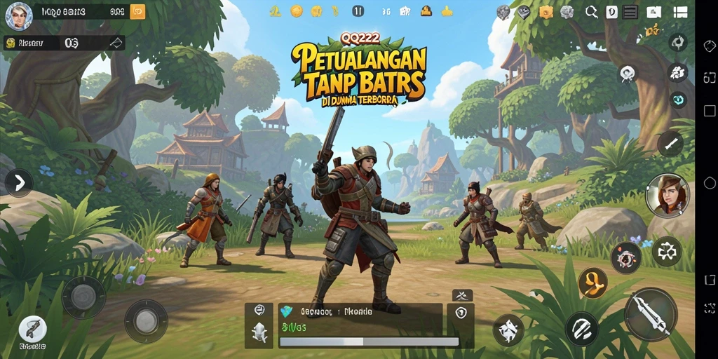 Gameplay Open World yang mengasyikkan dengan eksplorasi mendalam.