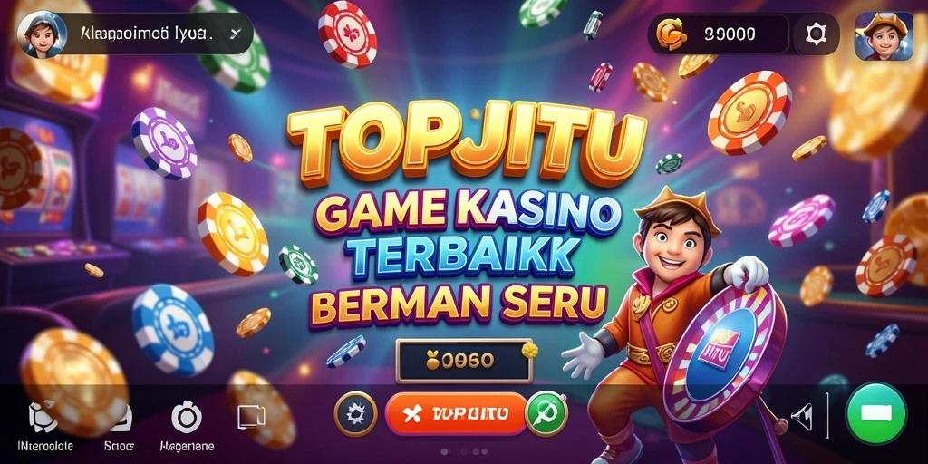 Tampilan gameplay yang seru dan interaktif di TOPJITU.