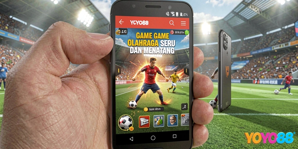 Tampilan gameplay <strong>YOYO88</strong> yang seru dan menantang dalam berbagai cabang olahraga.