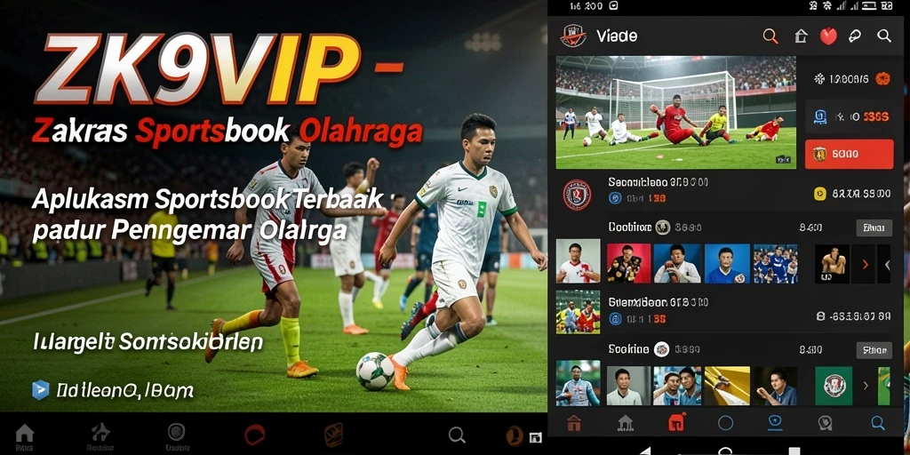 Tampilan gameplay menarik dari aplikasi Sportsbook ZK9VIP.