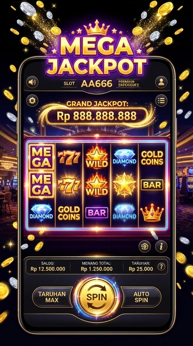 Tampilan aplikasi aa666 yang menarik dan fungsional.
